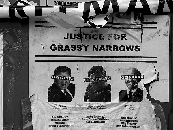 Grassy Narrows, Winnipeg, 2004, (c) Marshall Soules