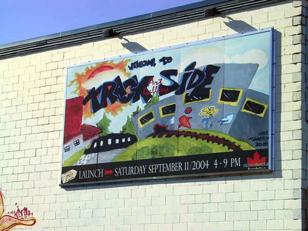 Trackside Gallery, Sign 2, 2005,(c) Marshall Soules