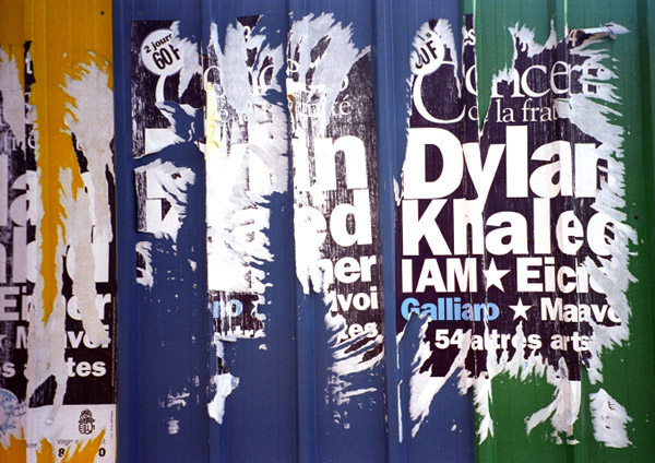 Dylan/Kaled, Paris, 1995  (c) Marshall Soules