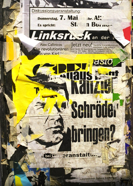 Schroder bringen? Berlin, 1995 (c) Marshall Soules